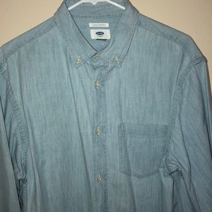 Old Navy Long Sleeve Jean shirt